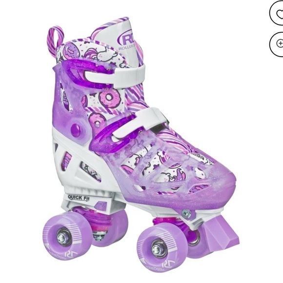 Purple Kids Roller Skates - Picture 1 of 6